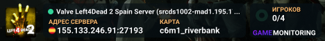 Valve Left4Dead 2 Spain Server (srcds1002-mad1.195.179)