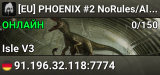 [EU] PHOENIX #2 NoRules/AllDino