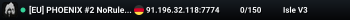 [EU] PHOENIX #2 NoRules/AllDino