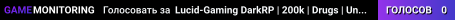 Lucid-Gaming DarkRP | 200k | Drugs | Unbox | Casino & MORE