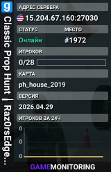 ★ Classic Prop Hunt ╽ Raz0rsEdge Gaming ★