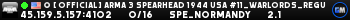� [ OFFICIAL ] Arma 3 Spearhead 1944 USA #11_Warlords_Regular