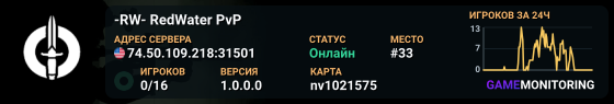 -RW- RedWater PvP