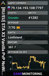 [RU/EU] STA X3 Vanilla PvP NoWipe LostIsland