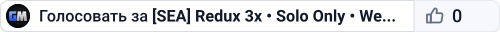 [SEA] Redux 3x • Solo Only • Weekly