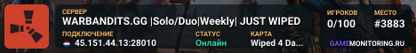 WARBANDITS.GG |Solo/Duo|Weekly| JUST WIPED