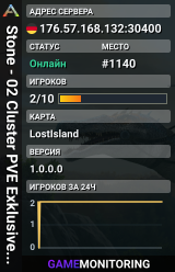 Stone - 02 Cluster PVE Exklusive Join ID - Lost Island - (v358.