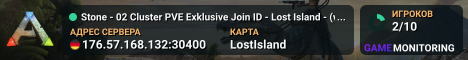 Stone - 02 Cluster PVE Exklusive Join ID - Lost Island - (v358.