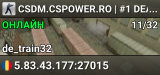 CSDM.CSPOWER.RO | #1 DEATHMATCH | INSTANT RESPAWN | 1000 FPS