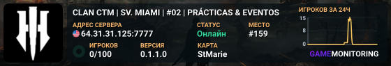 CLAN CTM | SV. MIAMI | #02 | PRÁCTICAS & EVENTOS