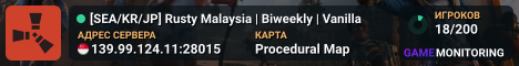 [SEA/KR/JP] Rusty Malaysia | Biweekly | Vanilla