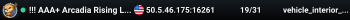 !!! AAA+ Arcadia Rising Long Term RP/Survival/ | Realism | Long