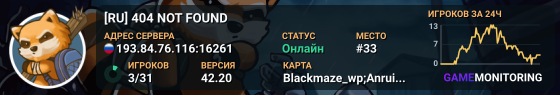 [RU] 404 NOT FOUND