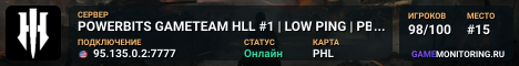 POWERBITS GAMETEAM HLL #1 | LOW PING | PBSGAMETEAM.COM