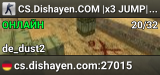 CS.Dishayen.COM |x3 JUMP|BHop|Skins|REV|HEAL|Server 4 Ladies