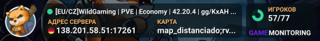 [EU/CZ]WildGaming | PVE | Economy | 42.20.4 | gg/KxAHbkcKzX