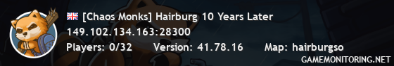 [Chaos Monks] Hairburg 10 Years Later