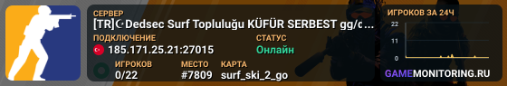[TR]☪️Dedsec Surf Topluluğu KÜFÜR SERBEST gg/dedsec - oy