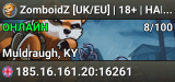 ZomboidZ [UK/EU] | 18+ | HARD | PVPVE | discord.gg/gs2kQakAkt
