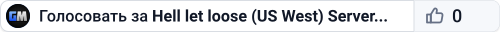 Hell let loose (US West) Server by g-portal.com