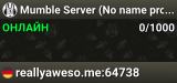 Mumble Server (No name provided)