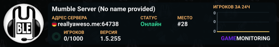 Mumble Server (No name provided)