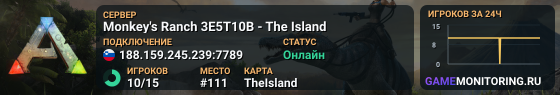 Monkey's Ranch 3E5T10B - The Island