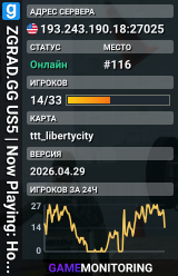 ZGRAD.GG US5 |  Now Playing: Freekill | discord.gg/npc