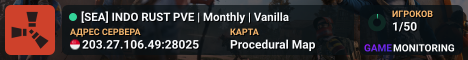 [SEA] INDO RUST PVE | Monthly | Vanilla