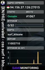 [EN/HU] unrivaled - css surf + bhop server