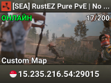 [SEA] RustEZ Pure PvE | No Decay | No Killing | No Raiding