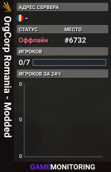 OrgCorp Romania - Modded