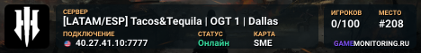 [LATAM/ESP] Tacos&Tequila | OGT 1 | Dallas