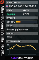 Atlas - EU Long | Vanilla | No BP wipes