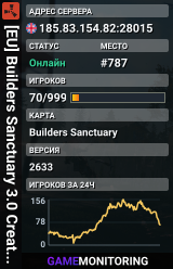 [EU] Builders Sanctuary 3.0 Creative | Sandbox | Minigames |