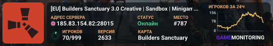 [EU] Builders Sanctuary 3.0 Creative | Sandbox | Minigames |