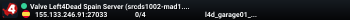 Valve Left4Dead Spain Server (srcds1002-mad1.195.19)