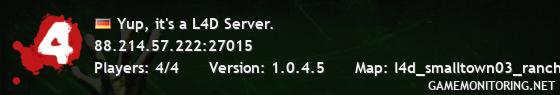 Yup, it's a L4D Server.