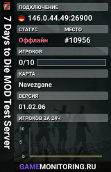 7 Days to Die MOD Test Server