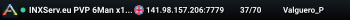INXServ.eu PVP 6Man x15 - S3 17/07 - Valg #1