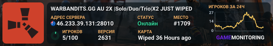 WARBANDITS.GG AU 2X |Solo/Duo/Trio|X2 JUST WIPED
