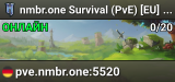 nmbr.one Survival (PvE) [EU] nmbr.one Survival (PvE)