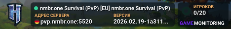 nmbr.one Survival (PvP) [EU] nmbr.one Survival (PvP)