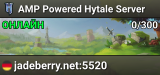 AMP Powered Hytale Server