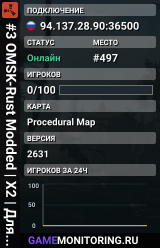 #3 OMSK-Rust Modded | X2 | Для новичков