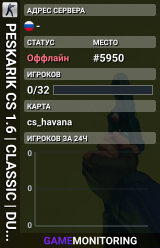 PESKARIK CS 1.6 | CLASSIC | DUST 2