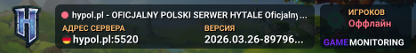 hypol.pl - OFICJALNY POLSKI SERWER HYTALE Oficjalny Polski Serwer Hytale! Wbijaj!