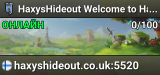 HaxysHideout §aWelcome to §lHaxysHideout§r!, HR-ZC4TUFJN