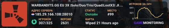 WARBANDITS.GG EU 3X |Solo/Duo/Trio/Quad|LootX3| JUST WIPED