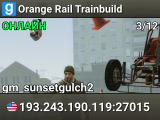 Orange Rail Trainbuild